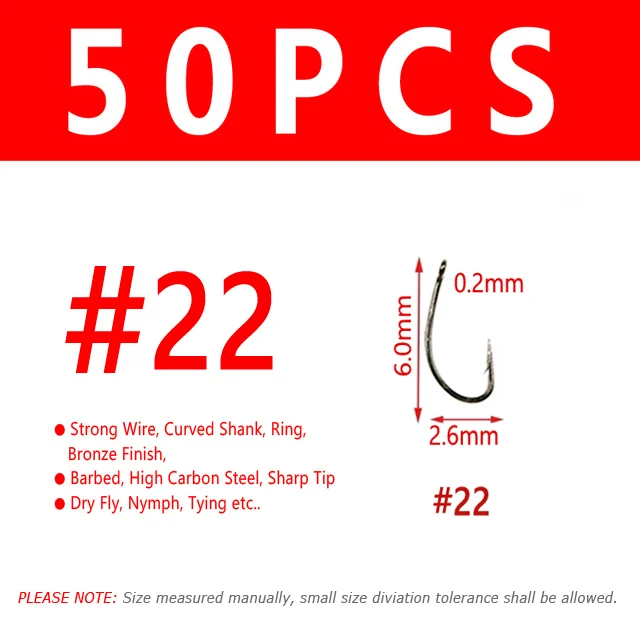 50PCS Size 22
