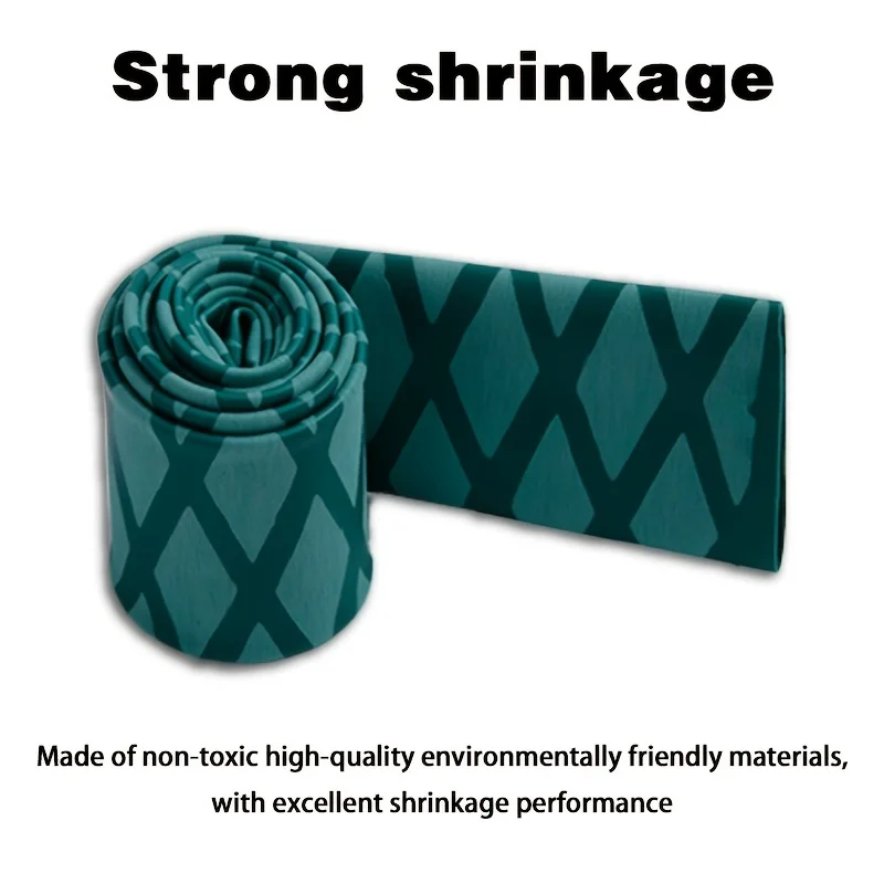 Tubo termorretráctil de 1m, envoltura impermeable para pesca, caña de pescar, funda para raqueta de bádminton, tubo de PVC, mango de Cable - imagen 4