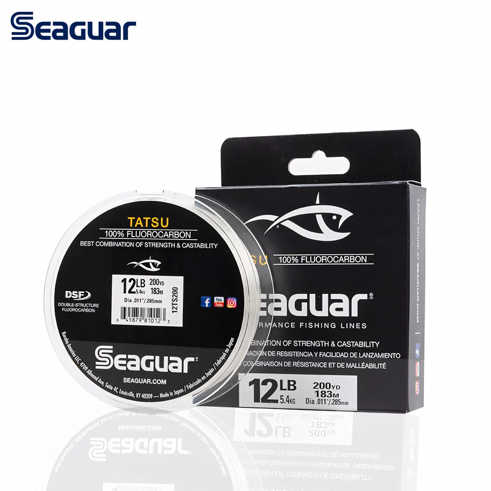 Seaguar Tatsu Fluorocarbono 100% para pesca de competición