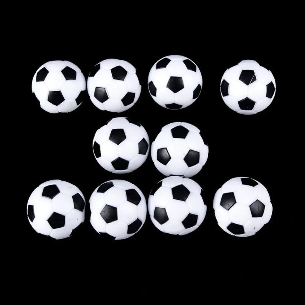 Mini balón de fútbol de mesa de 32mm, balones de fútbol PP en blanco y negro, accesorios de juego de mesa, regalo para jugador - imagen 3