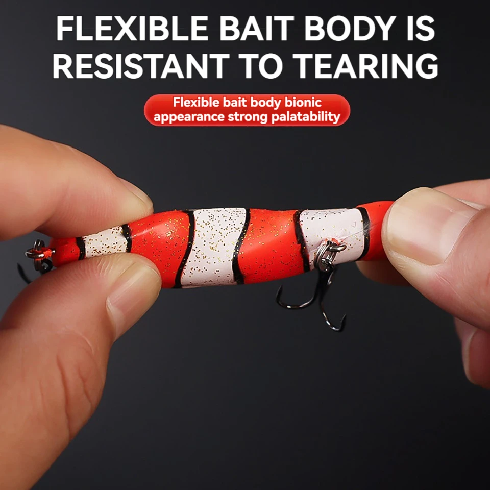 WALK FISH-señuelo de Pesca de plomo suave, cebo Flexible, 1 piezas, 70mm, 14g - imagen 3