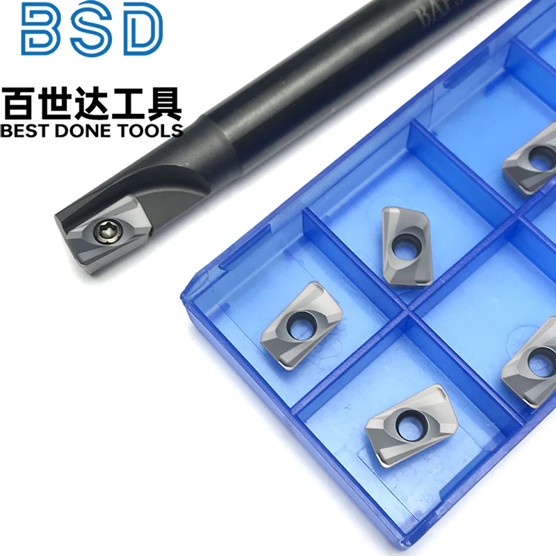 Fresa BAP300R, cortador CNC BAP 300R, portaherramientas de fresado, fresado CNC, mecanizado rugoso de carburo - imagen 5