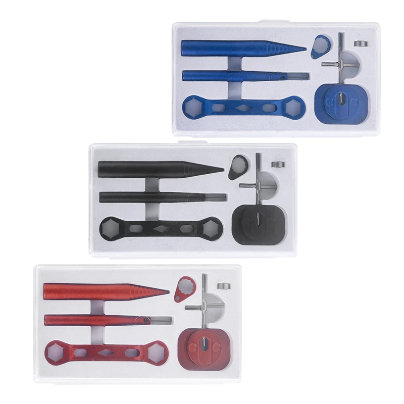 Herramienta de pesca, equipo de mantenimiento de carrete de pesca, carrete giratorio de Baitcasting, herramienta removedora de pasadores de rodamiento, Kit de llave de desmontaje de carrete - imagen 4