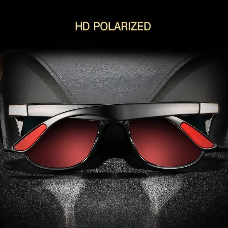 Gafas de sol polarizadas clásicas para hombre y mujer, lentes cuadradas antideslumbrantes para viajes, pesca, ciclismo, UV400 - imagen 4