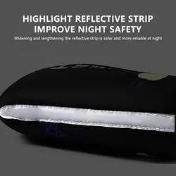 1 par de guantes de manillar de invierno para exteriores, manoplas gruesas a prueba de viento para bicicleta eléctrica, Scooter, motocicleta, guantes cálidos para manillar