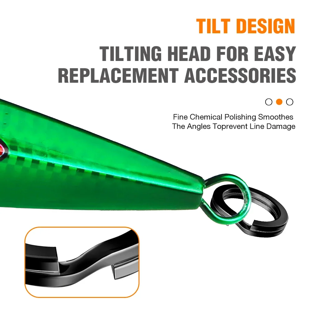 Conector de anillo dividido de acero inoxidable de 3,5-12mm, anillo dividido de Pesca, fuerza, doble círculo, broche redondo, accesorios de Pesca - imagen 5