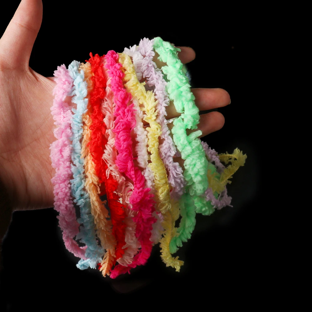 ICERIO Eggstacy Hilo de huevo Material de atado de moscas Hilo de fibra sintética Chenille de huevos Moscas Steelhead Salmón Trucha Aparejos de pesca con mosca - imagen 5