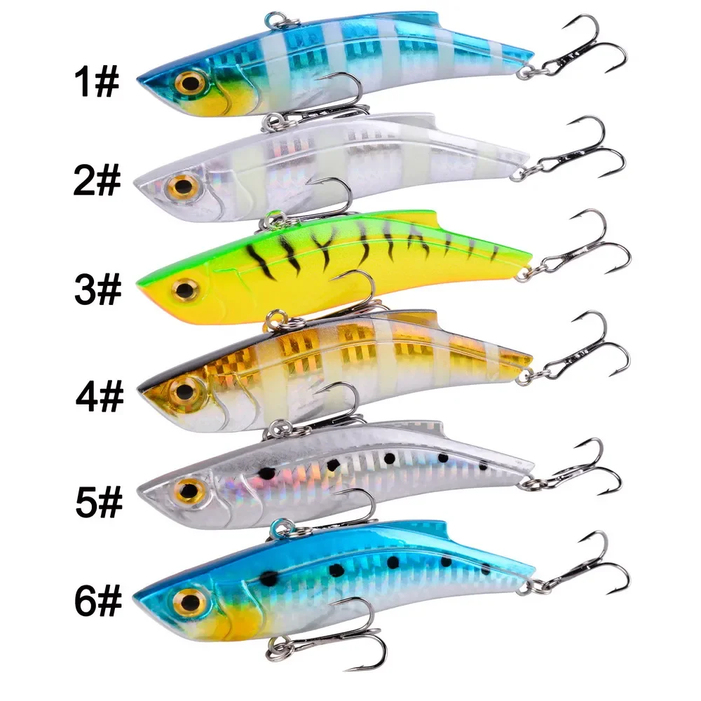 Señuelo duro de Pesca de Mar, 1 unidad, 9cm, 28g, VIB, anzuelo triple, Vibe hundimiento, señuelo de lápiz de invierno, cebos duros - imagen 2