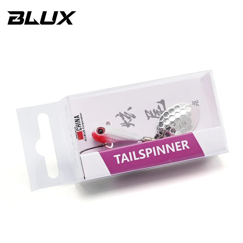 Blux Spintail Mag Tail Spinner Shad – Señuelo lubina agua dulce - imagen 4