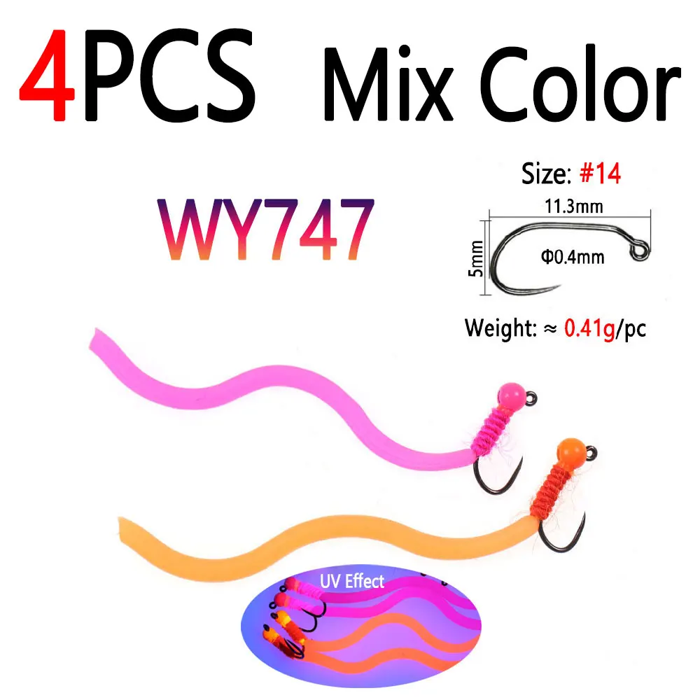 4pcs Mix WY747