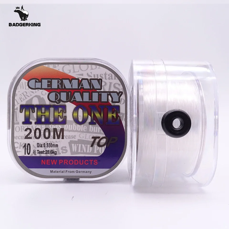 Sedal de pesca con revestimiento de fluorocarbono, 200m, blanco, marrón, hundimiento, alta resistencia a la abrasión, bajo estiramiento, carpa, mono - imagen 3