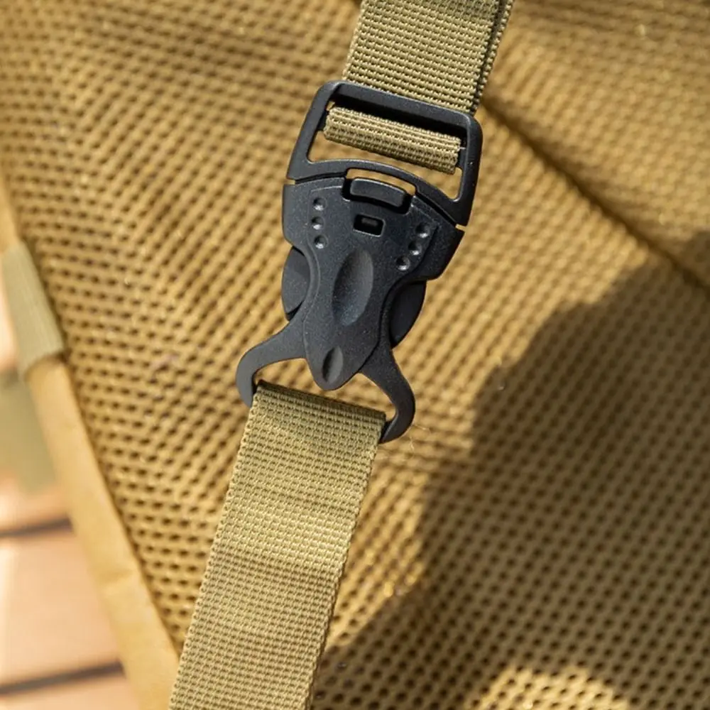 10 Uds nueva hebilla de plástico para exteriores 10 estilos hebilla de nariz de cerdo negra hebilla D hebilla de cuerda