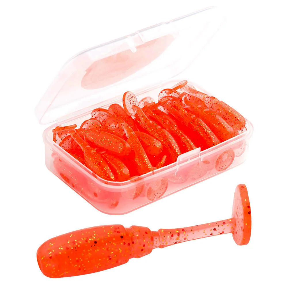 Swimbait vinilo cola en T Mini Sábalo para lubina - imagen 5