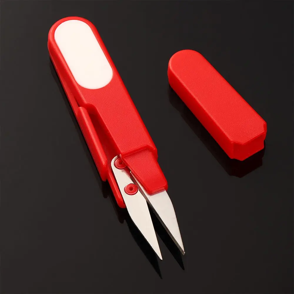 Herramientas de pesca de acero, accesorios, Cortador de hilo de pesca, tijeras de hilo de punto de cruz, tijeras de sedal, alicates de pesca con señuelo - imagen 4