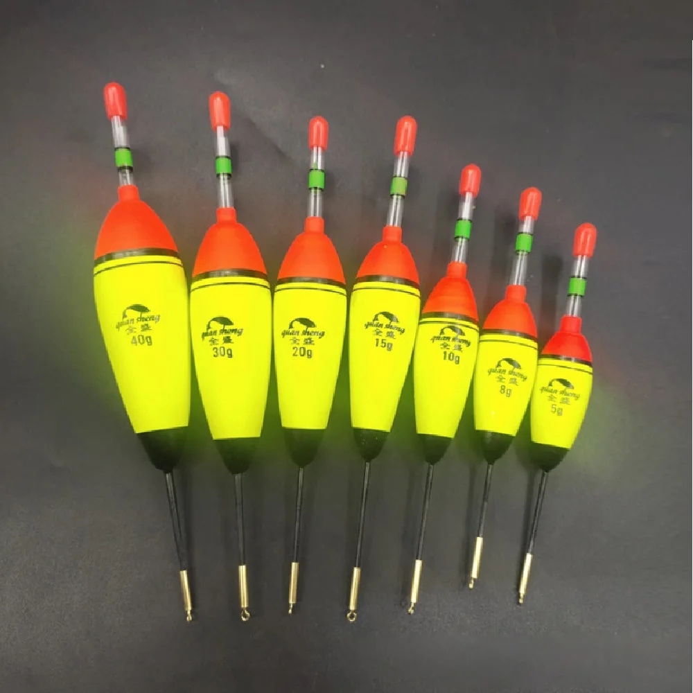 Flotador de pesca luminoso EVA, iluminación nocturna Vertical larga, 1 piezas - imagen 2