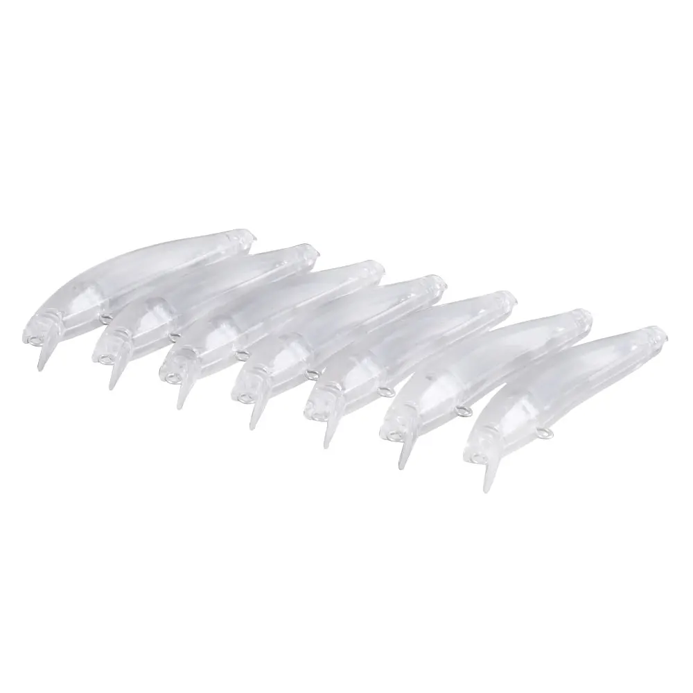 Señuelos Minnow sin pintar 8 cm – Jerkbait de cuerpo duro para aerógrafo - imagen 4
