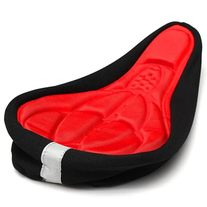 Funda de asiento de bicicleta suave 3D, sillín de bicicleta, cómodo cojín de asiento de espuma, sillín de ciclismo para accesorios de bicicleta de montaña - imagen 4