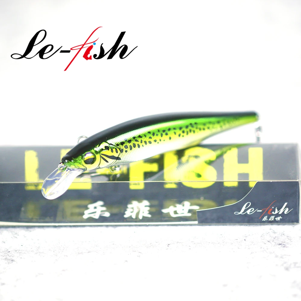 Le Fish-sistema de peso magnético suspendido, señuelo de pesca wobbler isca, pececillo Wobbler, cebo Artificial duro, 110mm, 18,5g - imagen 5