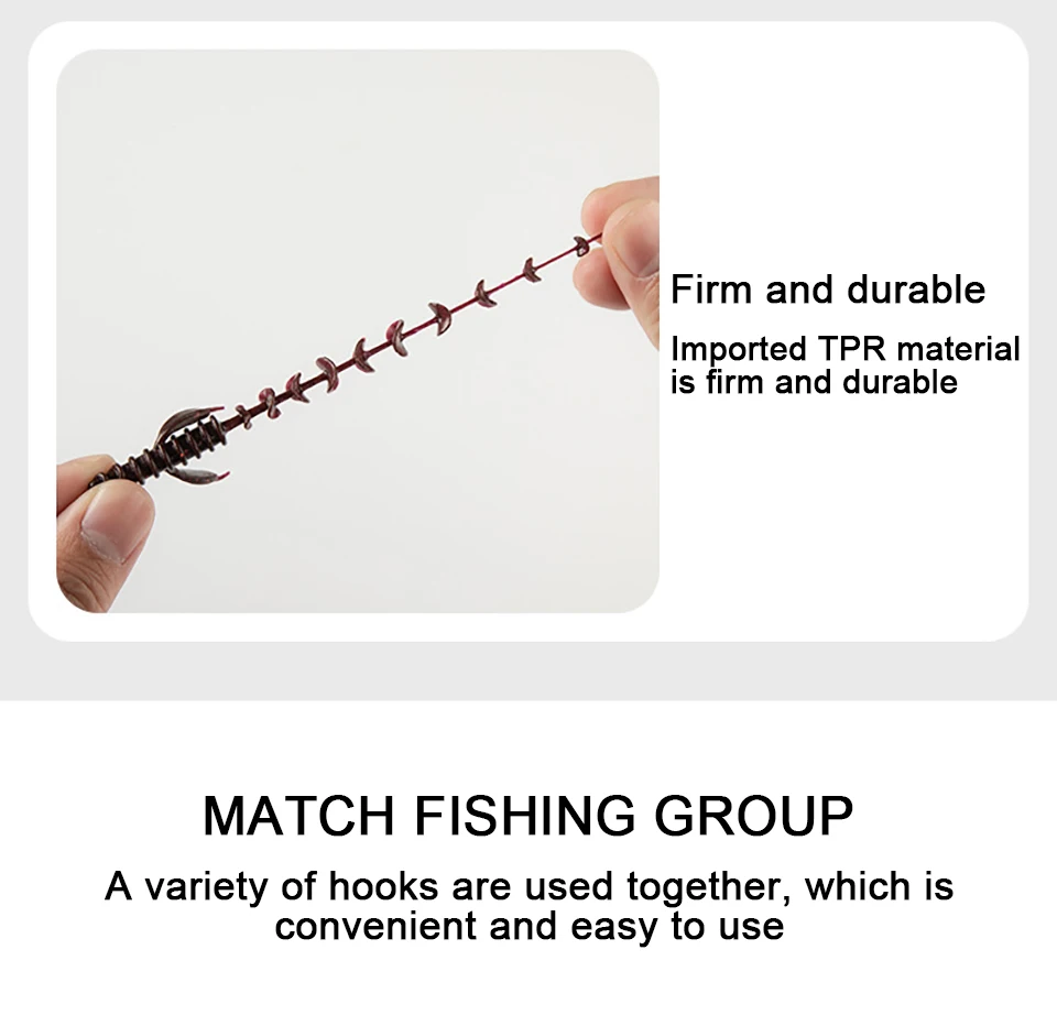 Experimente la conveniencia de ganchos de pesca duraderos diseñados para una compatibilidad sin problemas y facilidad de uso