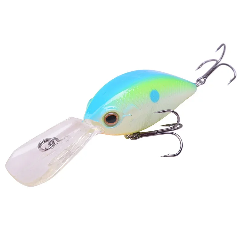 Señuelos de pesca con manivela, 1 unidad, 9,5 cm, 15,5g, cebo duro Artificial de agua salada, Crankbait, buceo profundo, natación, Wobbler, pececillos, aparejos de pesca - imagen 3