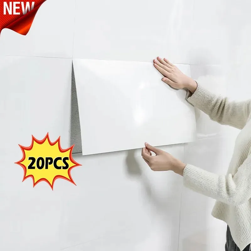 60X30cm decoración de baño sala de estar para papel tapiz de pared cocina pegatina de suelo impermeable vinilo autoadhesivo pegatina de pared de azulejo - imagen 3