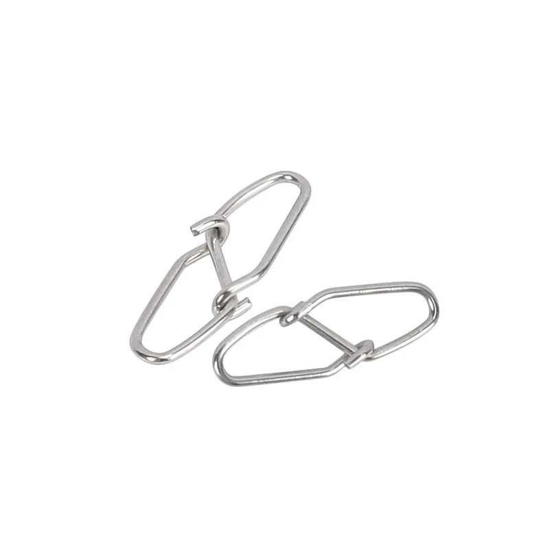 Conectores de pesca TSURINOYA acero – Clip rápido y anillos giratorios - imagen 4
