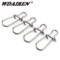 Broches giratorios de seguridad para señuelos con anzuelo y conector