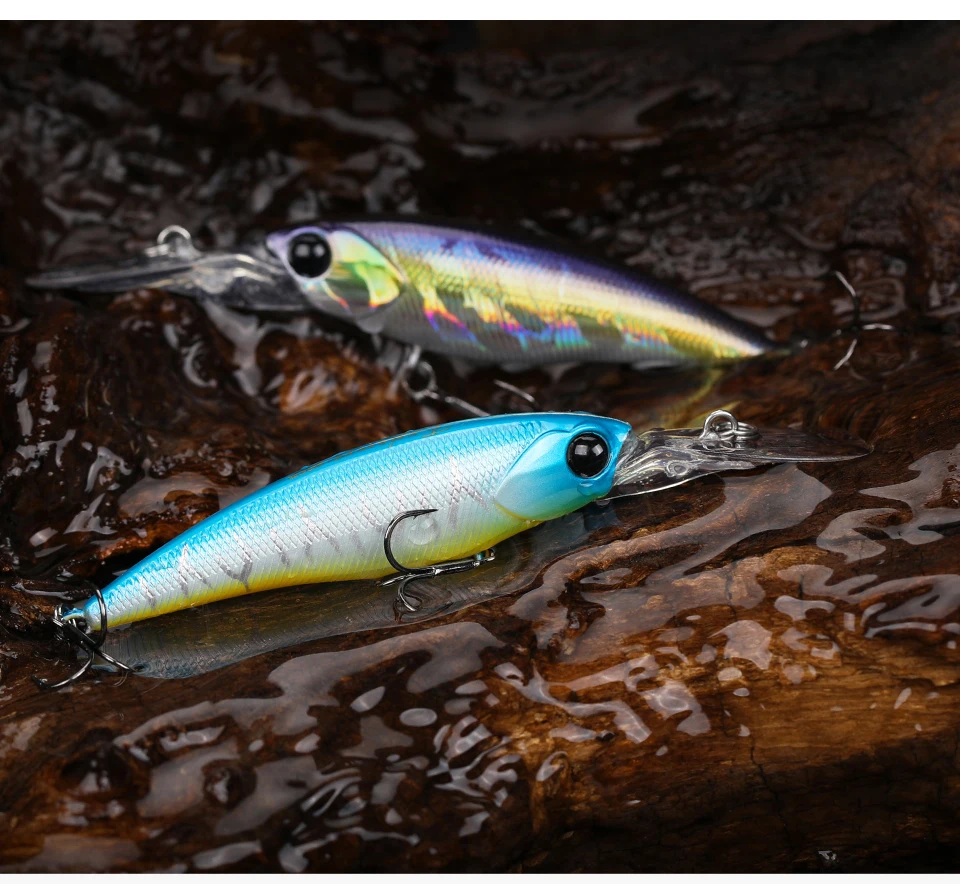 Atrapar el momento perfecto con señuelos de pesca vibrantes