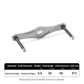 90mm gray 8x5mm