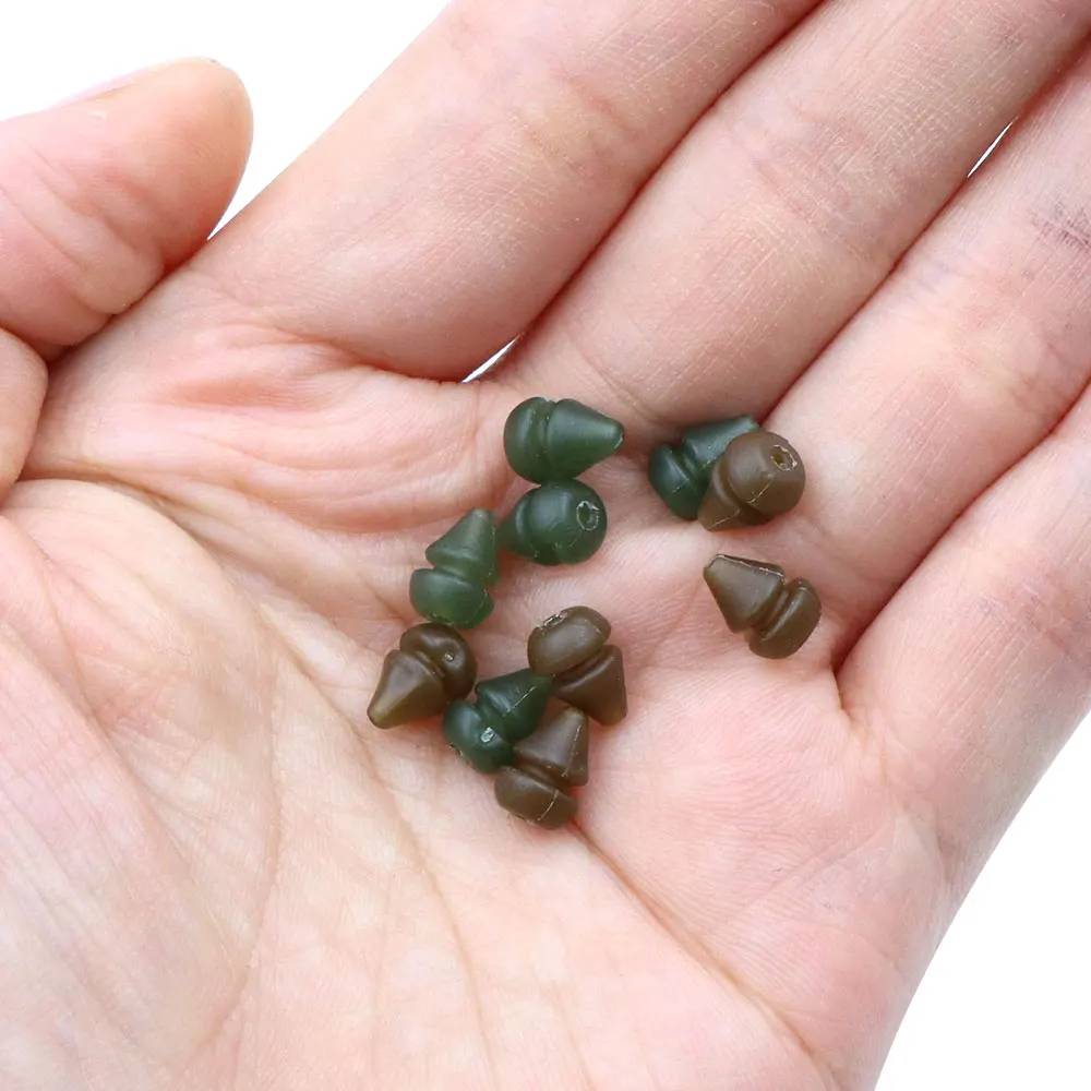 30 Uds. Accesorios de pesca de carpa, aparejo de pelo para pesca de helicóptero, mangas de tubo, aparejo de Chod, cuentas de tope para alimentador de carpa, equipo de aparejos de pesca - imagen 5