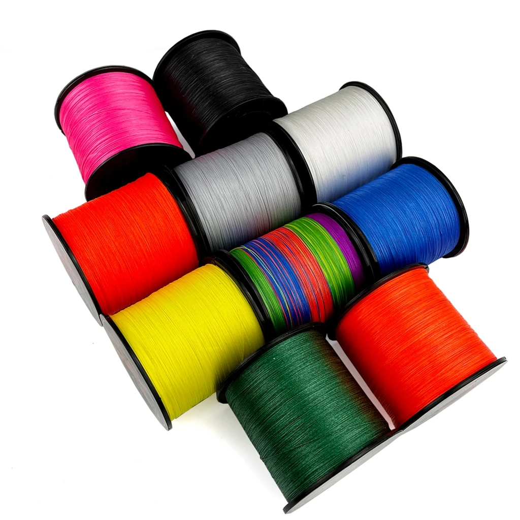 GHOTDA-sedal de pesca de 300M, 500M, 8 hebras, cuerda trenzada, multifilamento de PE, 18/22/31/39/43/52/61/78LB, 0,14mm-0,5mm, línea de Jigging - imagen 5