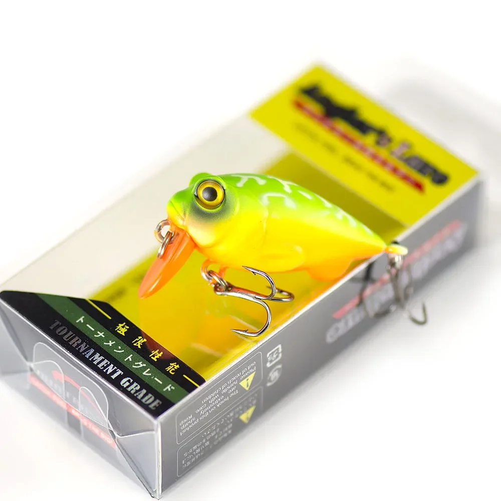 Manivela Countbass 38mm 1-1/2" 5g 11/64 oz. Buceo 0,2-0,5 m flotante Crankbait señuelo de pesca Hardbaits Chatterbait Wobbler señuelos - imagen 4