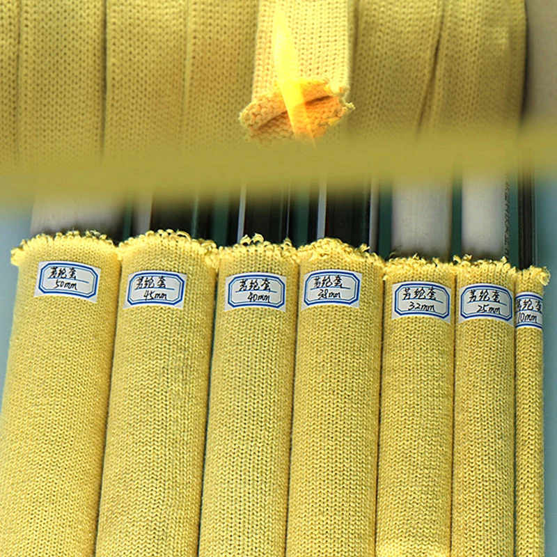 DORISEA-Túneles de aramida vacíos aislados, funda de manga de fibra de Kevlar hueca ignífuga, diámetro interior de 1mm - 80mm - imagen 5