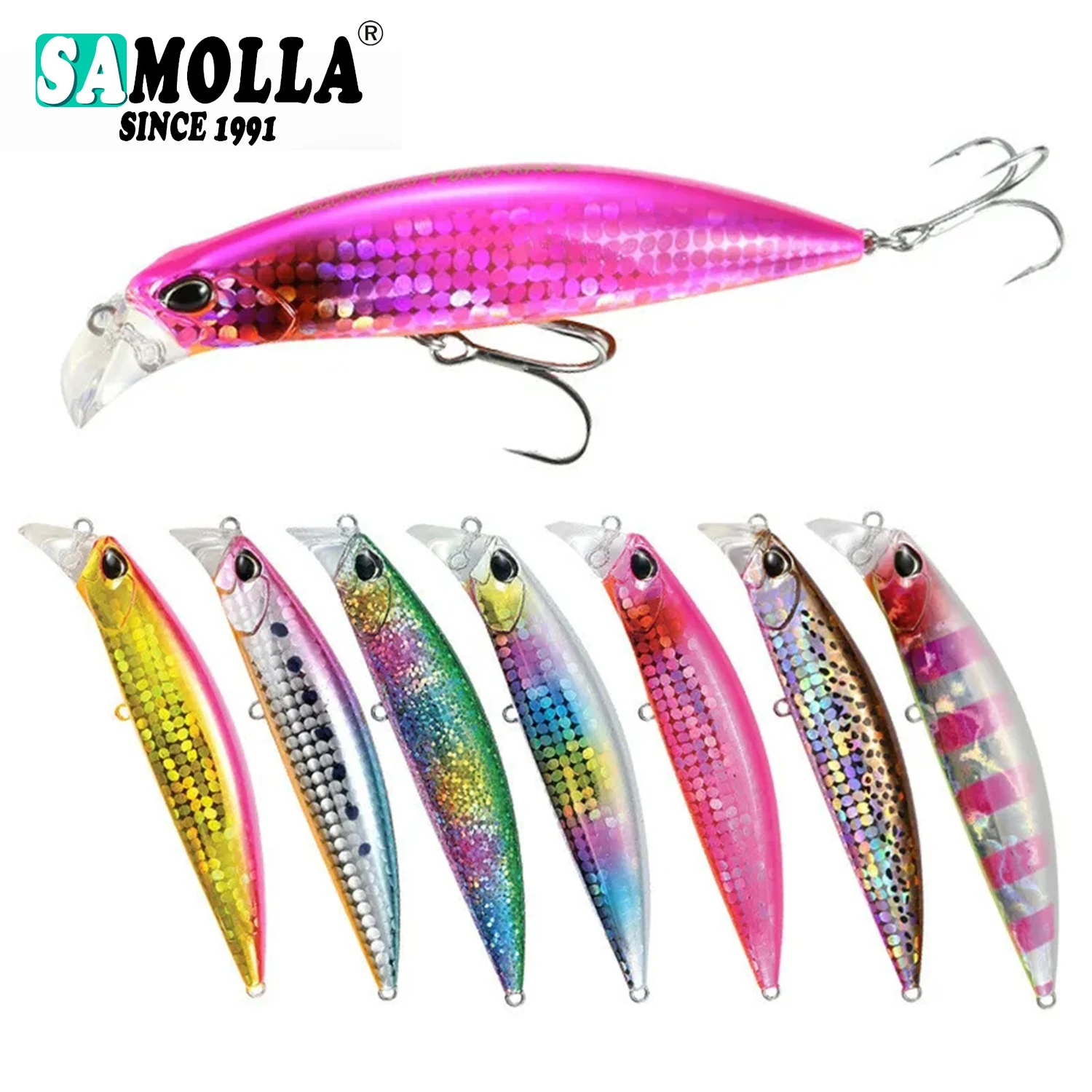 Señuelo Minnow SAMOLLA 30g 10.2cm Invierno