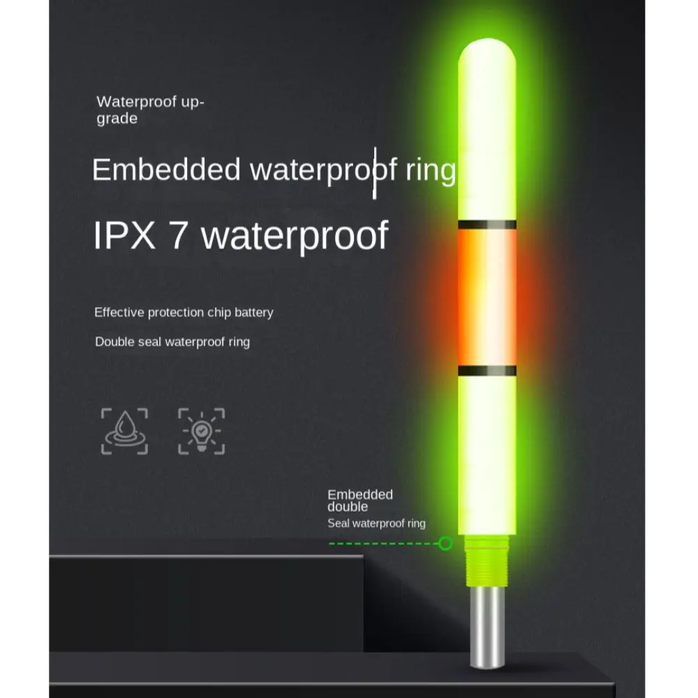 Flotador electrónico con luces Bobber para pesca nocturna - imagen 2
