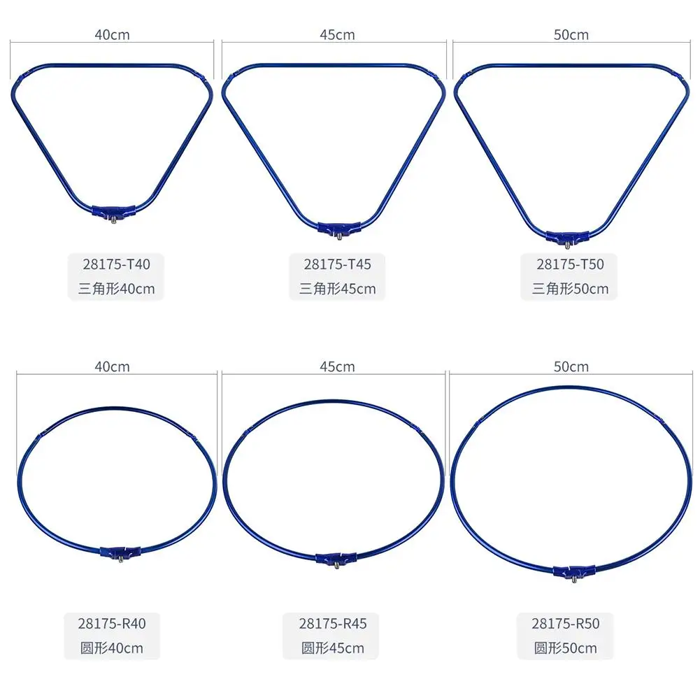 Red de pesca plegable de aleación de aluminio, red triangular redonda, anticorrosiva, trampa para peces, herramientas al aire libre, accesorios de equipo de pesca - imagen 3