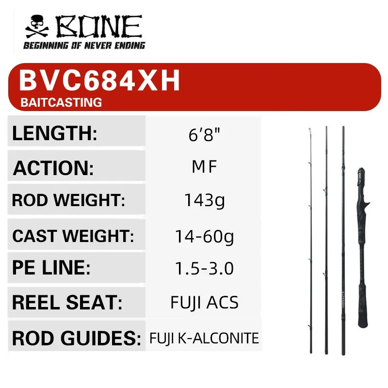 BVC684XH BAITCASTING