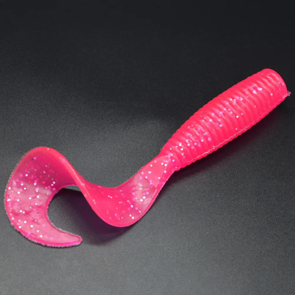 Señuelos blandos de pesca grandes, 2 uds., 165mm/50g, silicona Artificial, larva grande, Wobblers, carpa, Swimbait, Jigging, gusano, aparejos de pesca - imagen 3