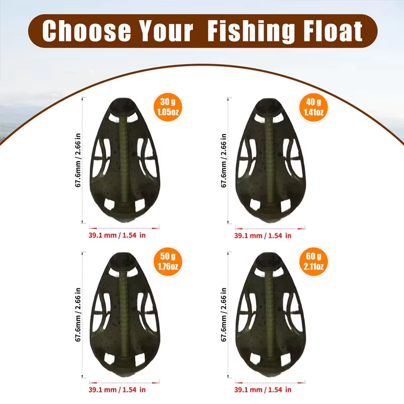 YOTO Kit feeder antienredo - Diseño abierto para fondo y carpa - imagen 3