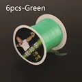 6pcs green