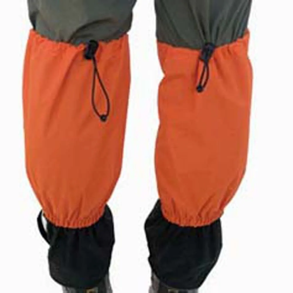 Polainas impermeables para senderismo, calentador ligero, protección para piernas de esquí, cubierta ajustable de poliéster para montañismo y pantorrilla para mujer - imagen 2