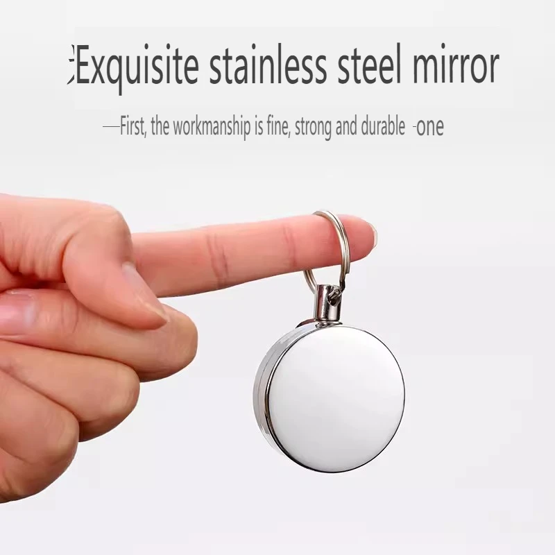 Hebilla retráctil para caña de pescar, línea de hebilla retráctil de alambre de acero inoxidable, PD - imagen 3