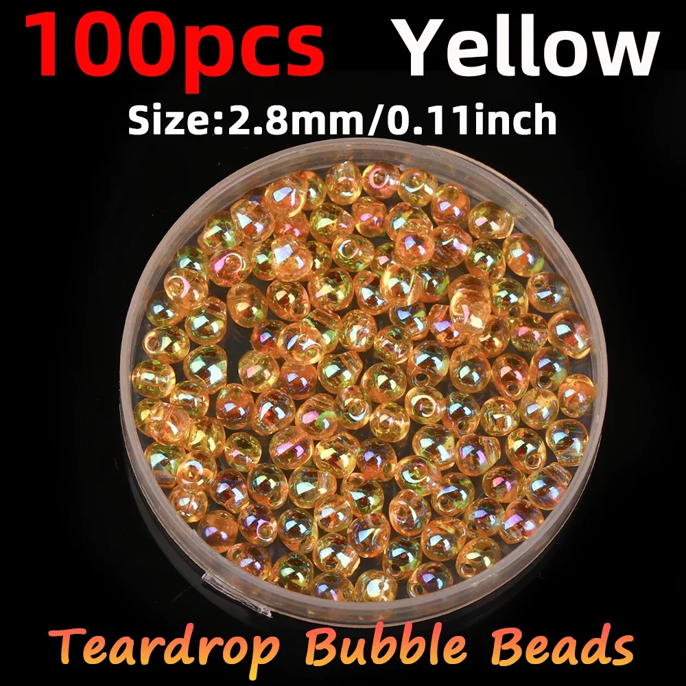 100pcs Yellow