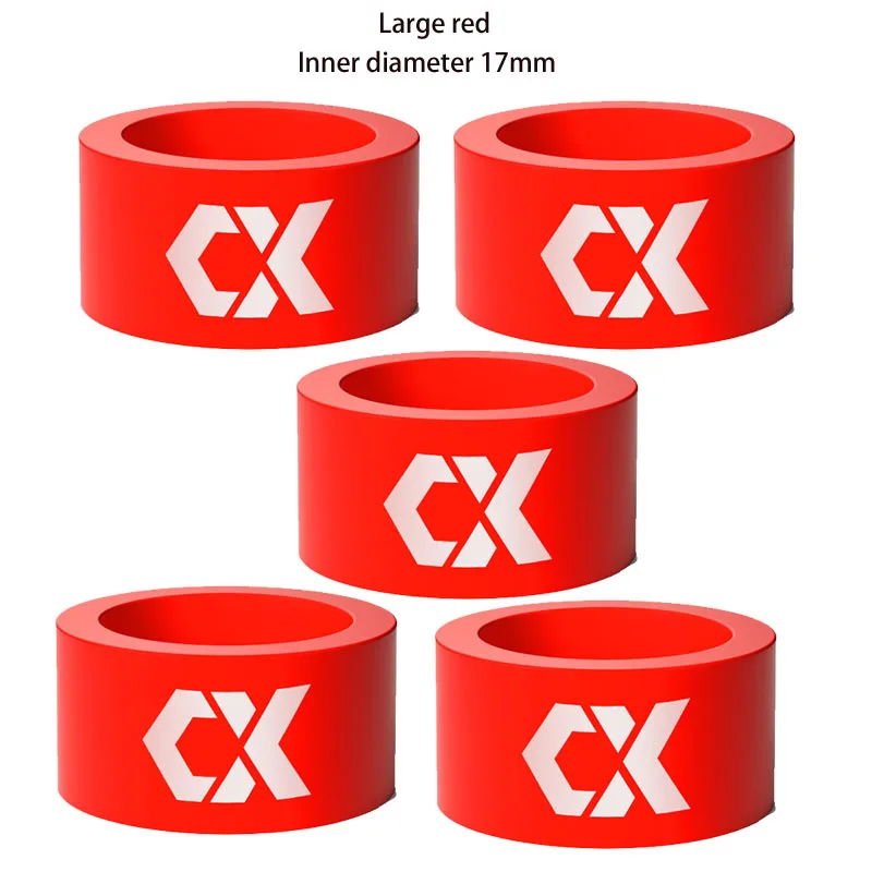 Anillos antideslizantes de silicona para caña – Guardahilos en forma de O - imagen 3