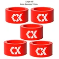 5pcs red L