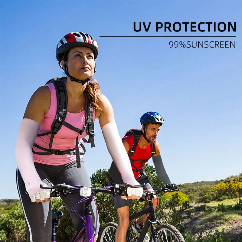 GOUNOD mangas de brazo de refrigeración con orificios para el pulgar, protección solar, jardinería, deportes al aire libre, entrenamientos, protector solar - imagen 4