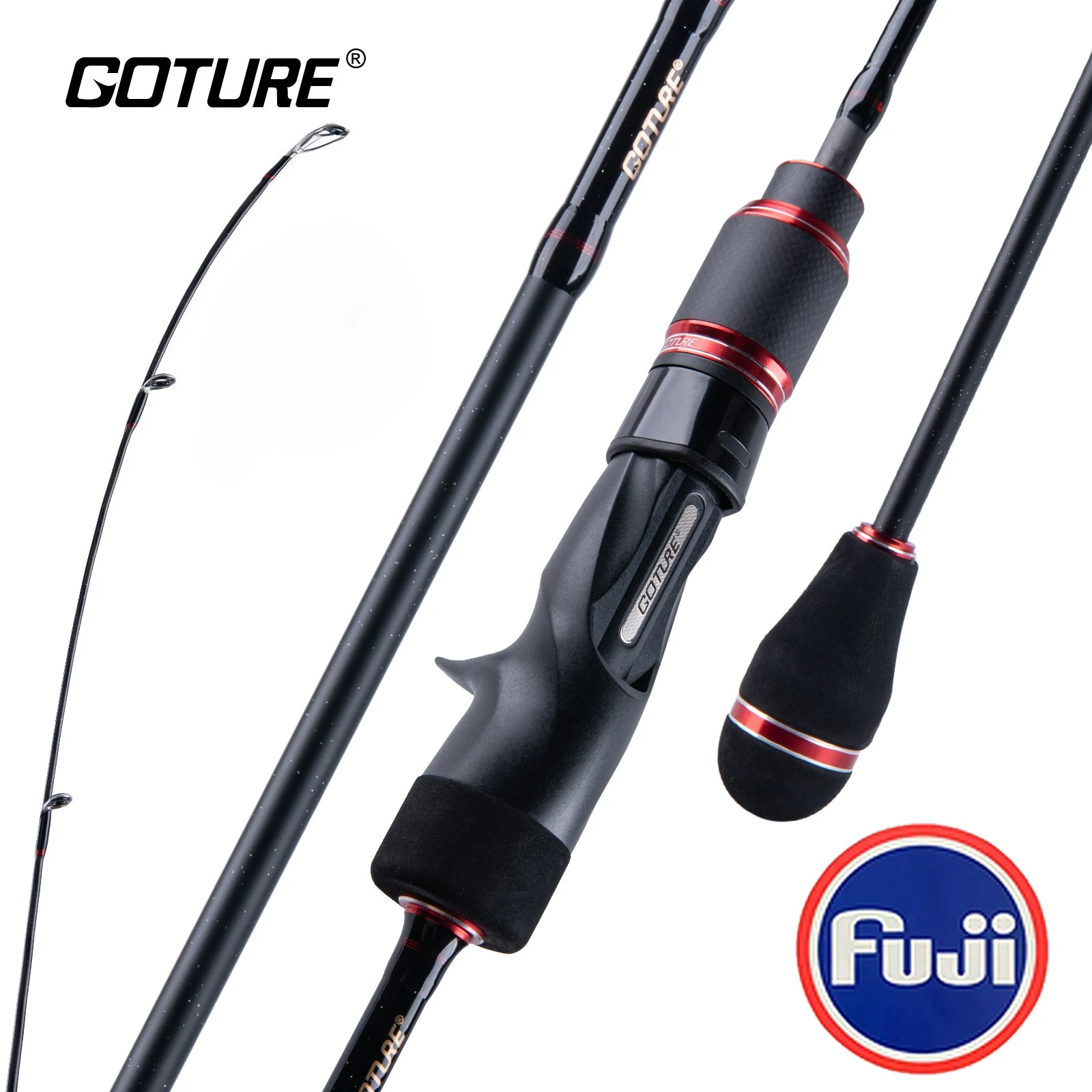 Goture Pollux — Caña Slow Jigging de carbono con anillas Fuji - imagen 2