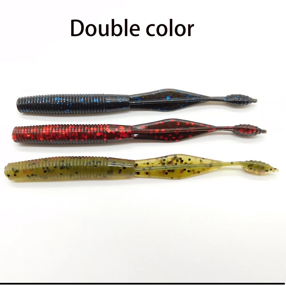 KESFISHING-señuelo de gusano suave de alta calidad, cebo artificial de 90mm, Pesca de carpa, agua salada, Jigging - imagen 3