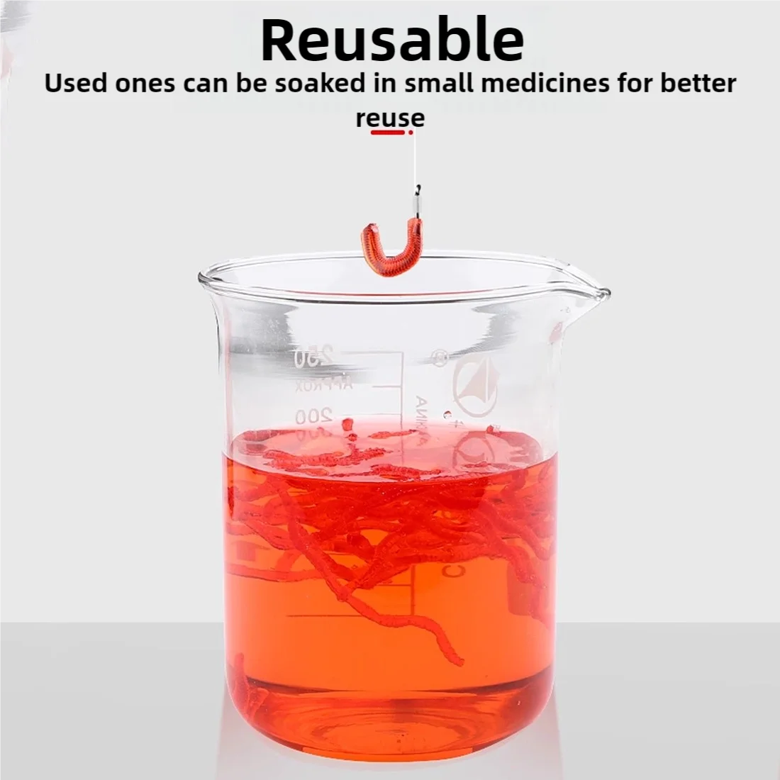 3,5 cm 50 Uds gusanos de pesca señuelo de silicona de plástico suave larva cebo de gusano realista gusano de tierra falso gusano de sangre cebo Artificial lubina - imagen 5