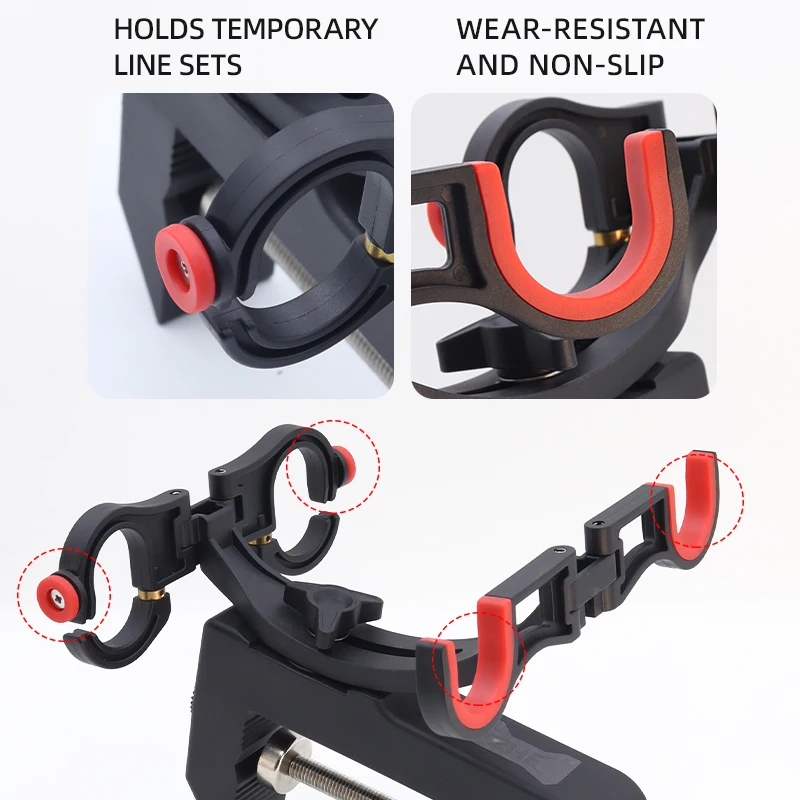 ZYZ Portacañas Doble para Barco – Nailon Resistente Ajustable - imagen 5